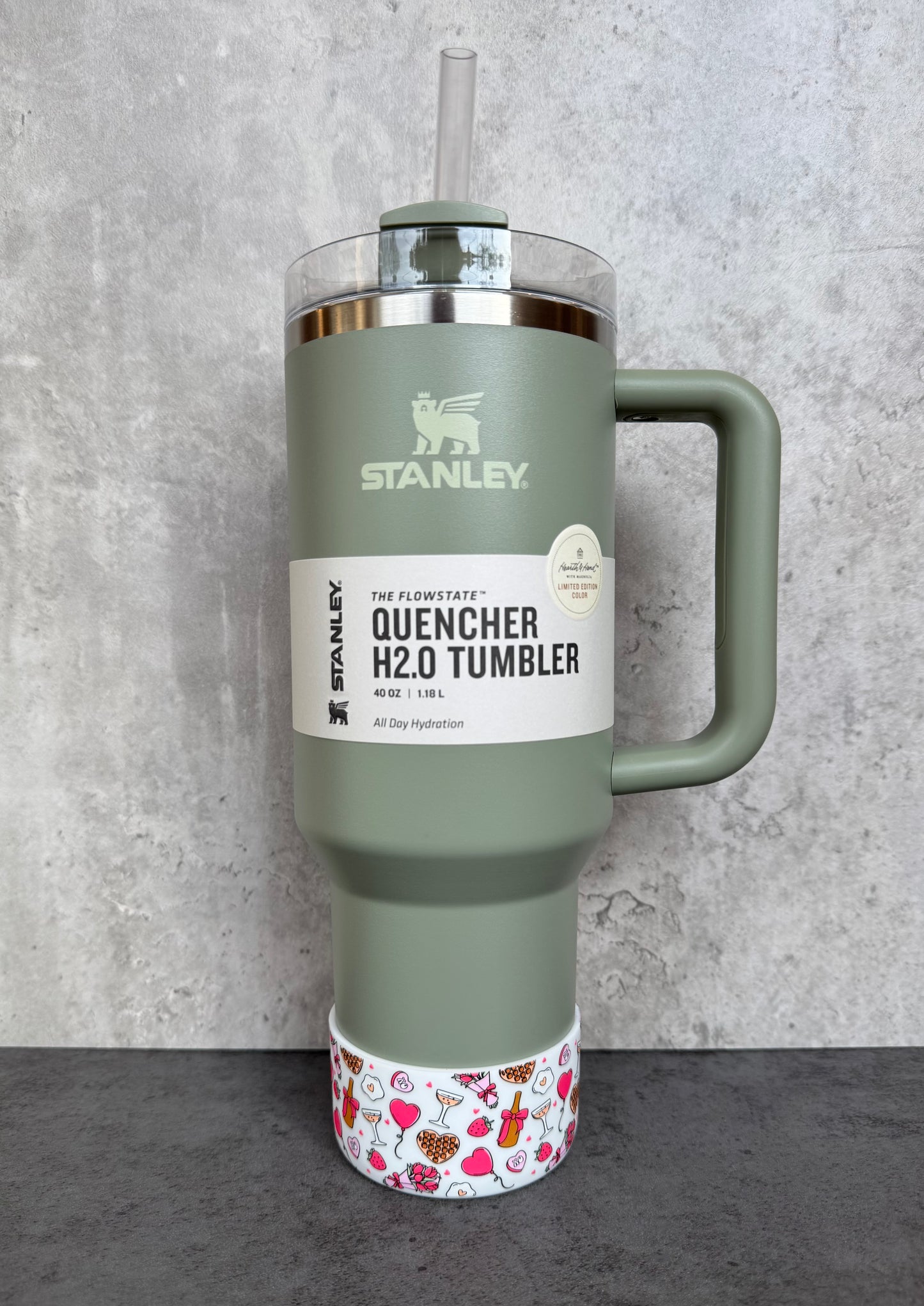 Galentines - Belle and Sage Co. x The Sweet Starling Co - 3D Silicone Tumbler Boot 20-40oz