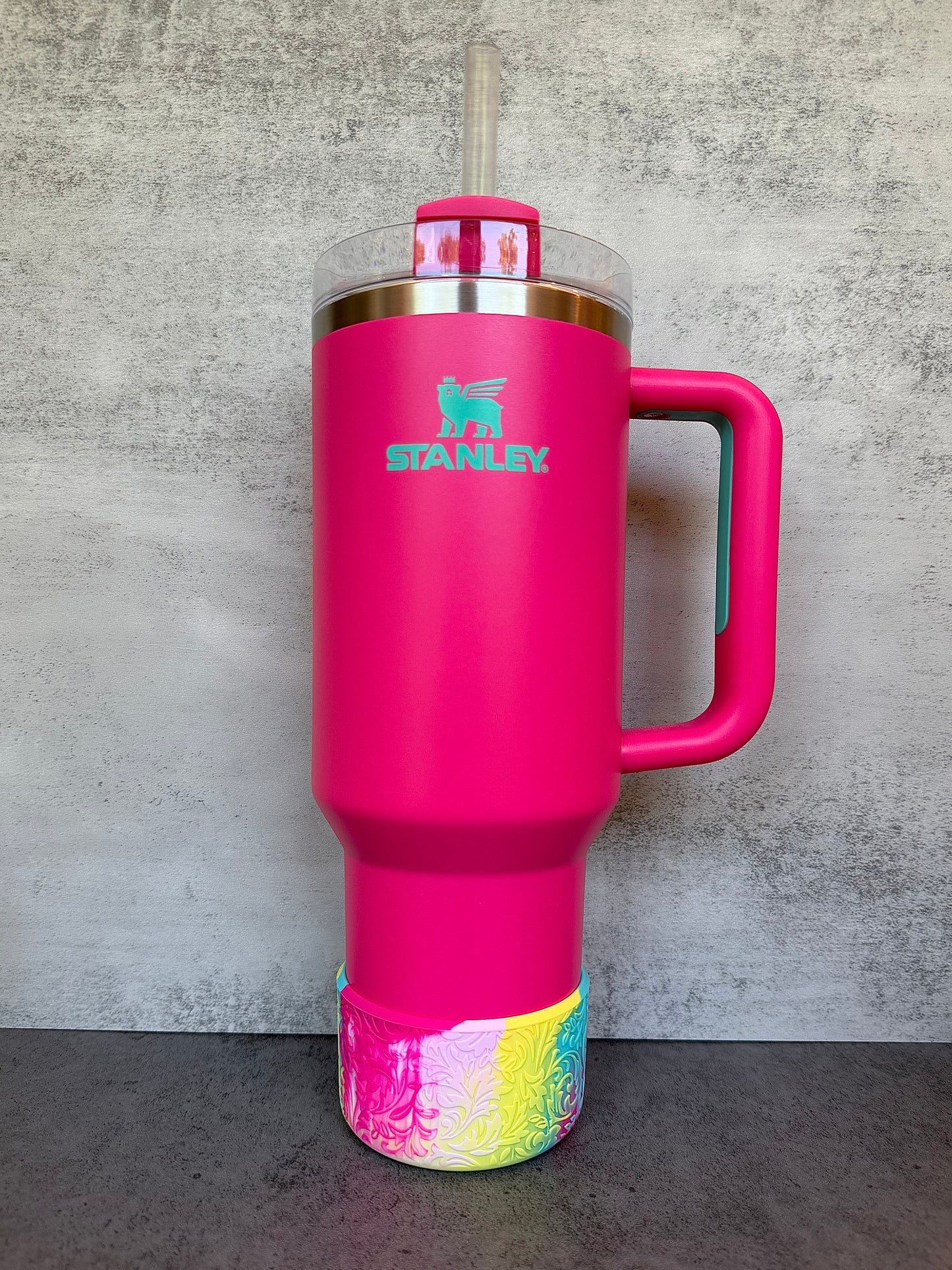 The Baroque Collection - Tropical Summer Blend - Silicone Tumbler Boot 20-40oz