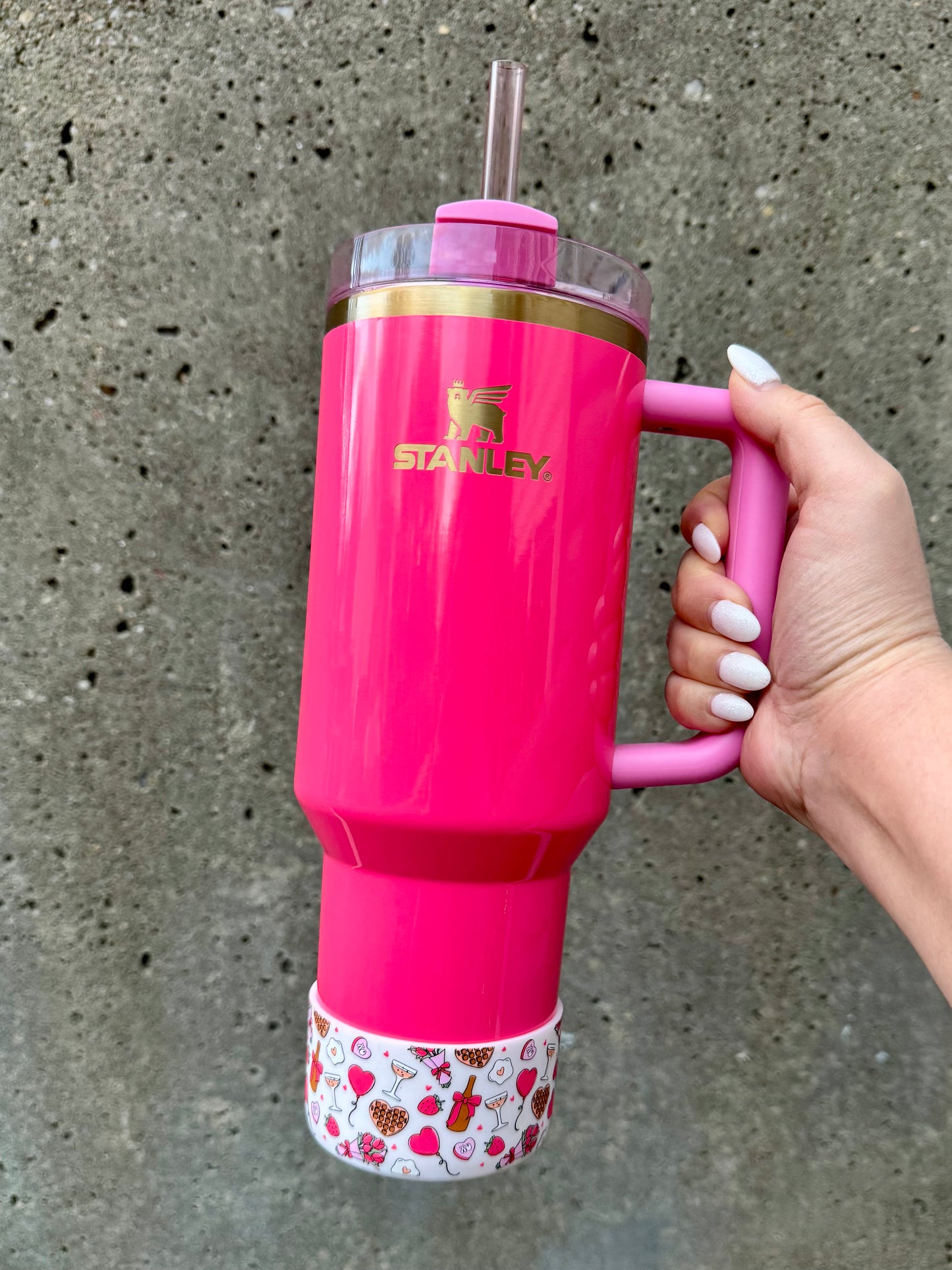 Galentines - Belle and Sage Co. x The Sweet Starling Co - 3D Silicone Tumbler Boot 20-40oz