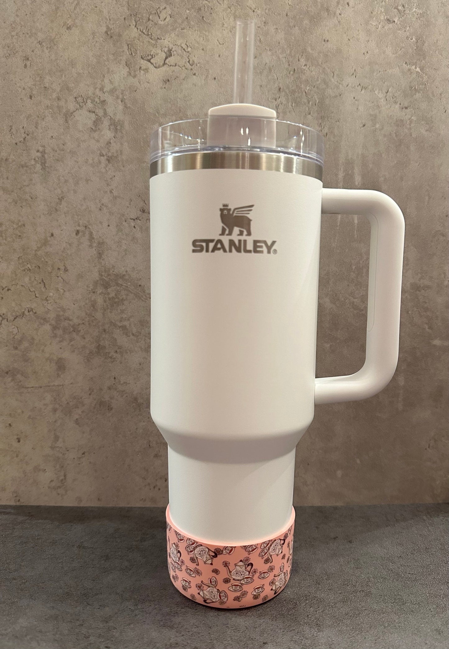 Afternoon Tea - Silicone Stanley Tumbler Boot 20-40oz
