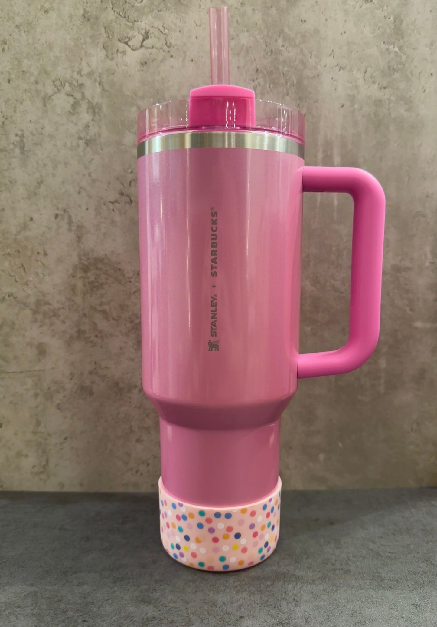 Confetti Party - Silicone Stanley Tumbler Boot 20-40oz