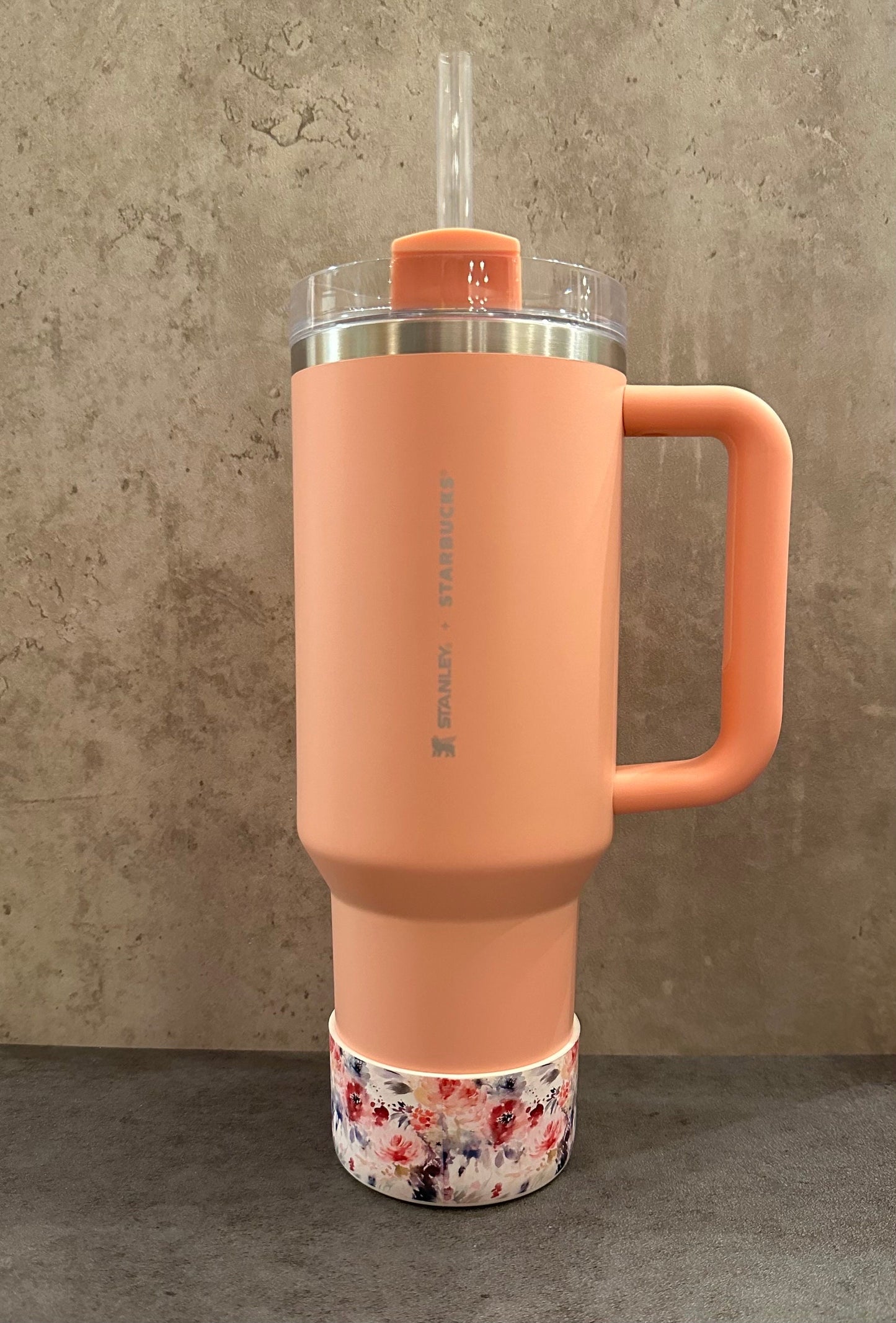 Farmhouse Floral - Silicone Stanley Tumbler Boot 20-40oz