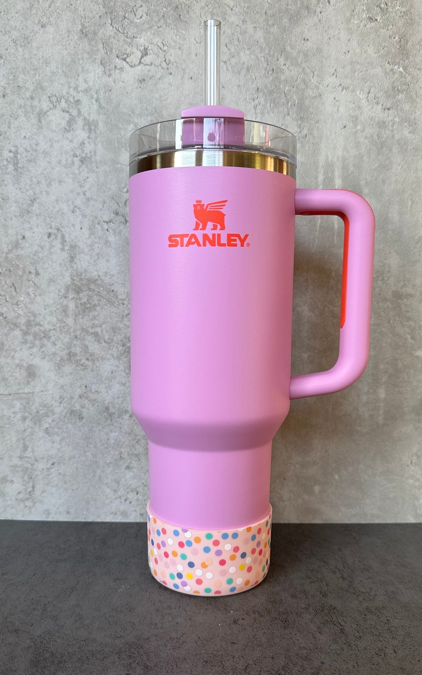 Confetti Party - Silicone Stanley Tumbler Boot 20-40oz