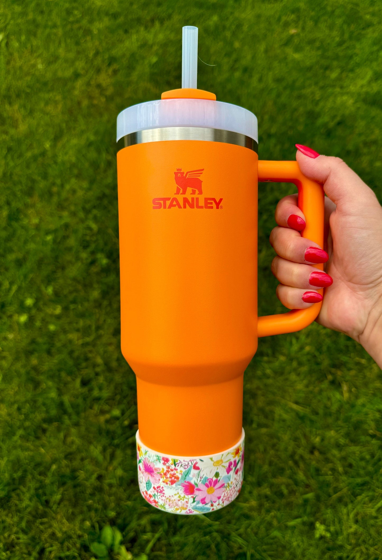 Wildflower Meadow - Silicone Stanley Tumbler Boot 20-40oz