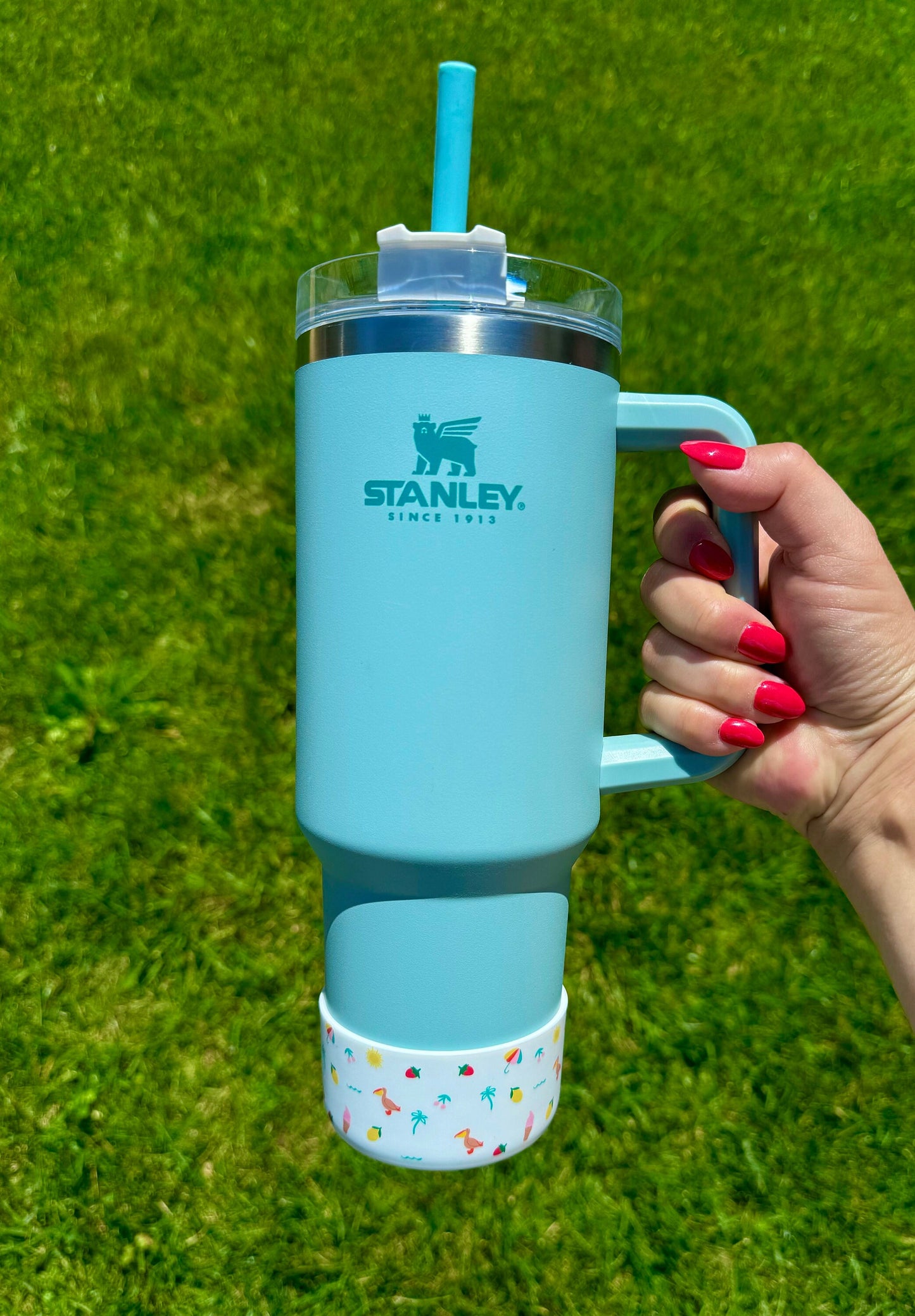 Beach Week - Silicone Stanley Tumbler Boot 20-40oz