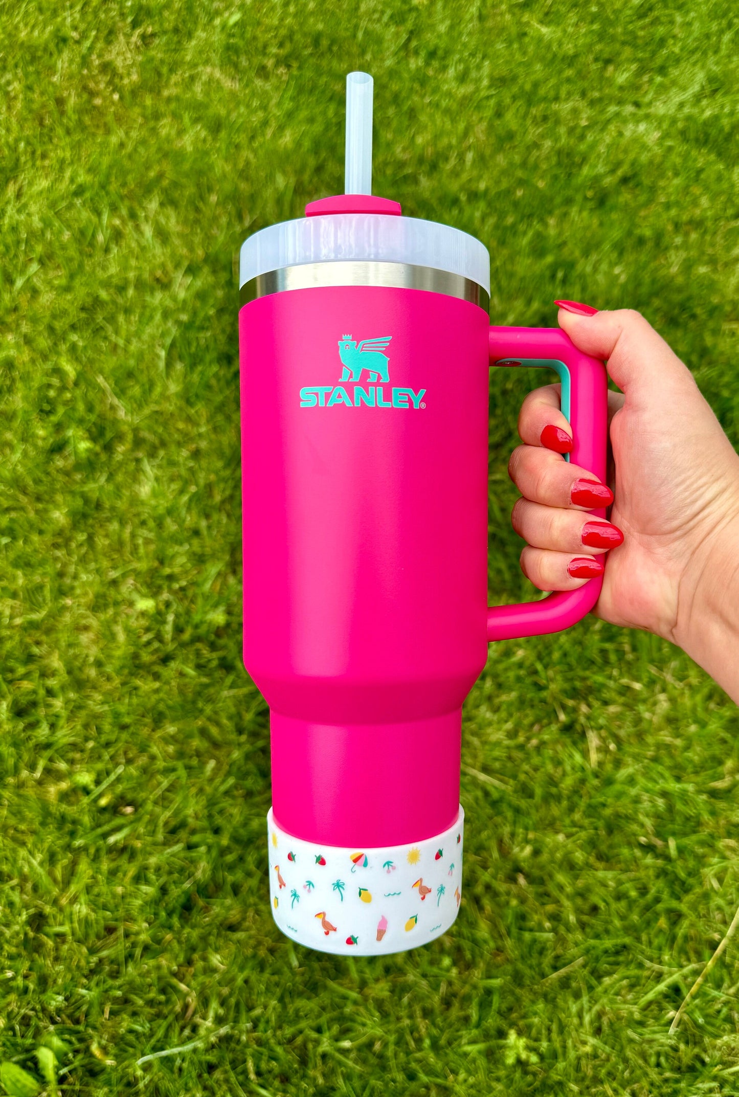 Beach Week - Silicone Stanley Tumbler Boot 20-40oz