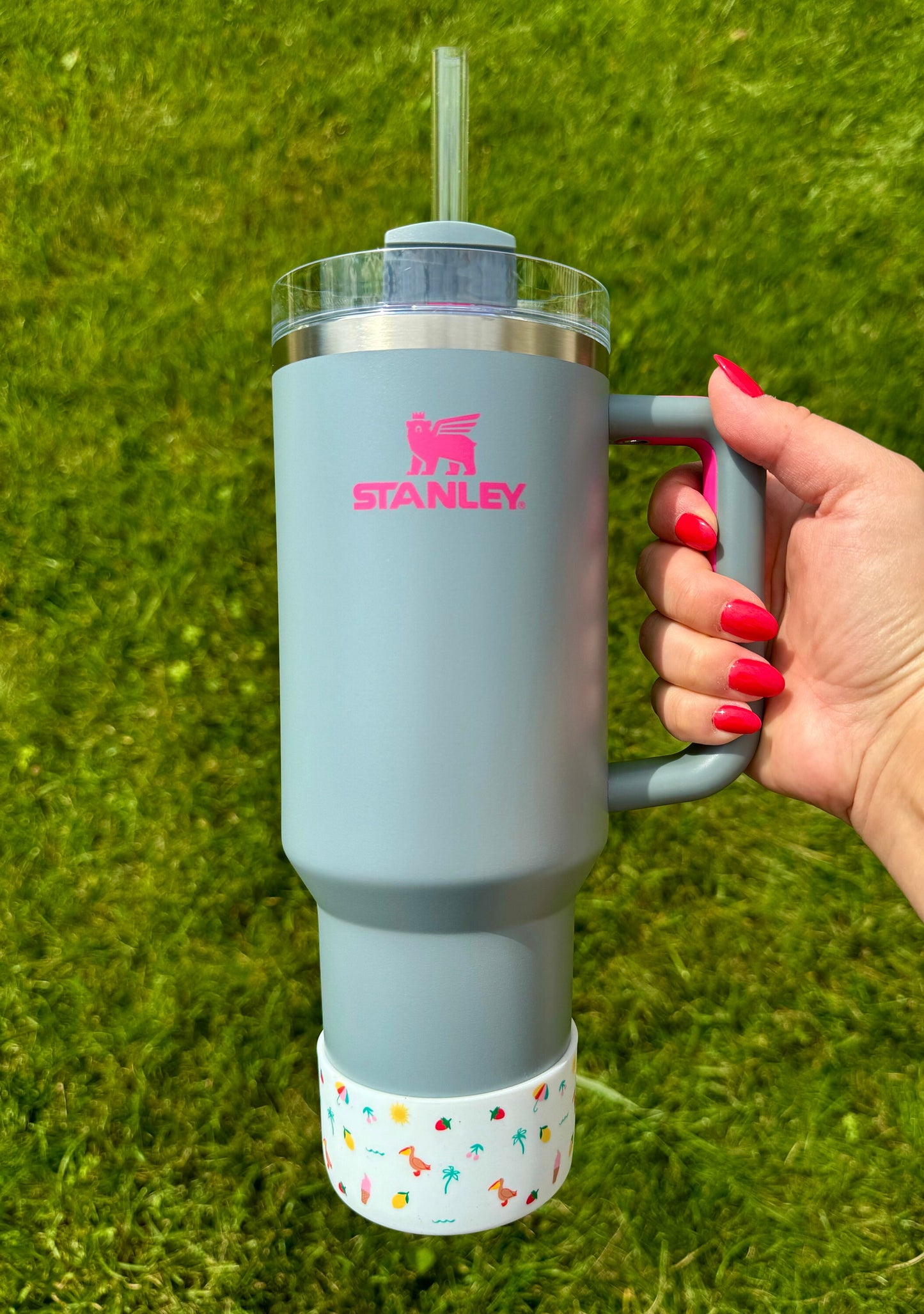 Beach Week - Silicone Stanley Tumbler Boot 20-40oz