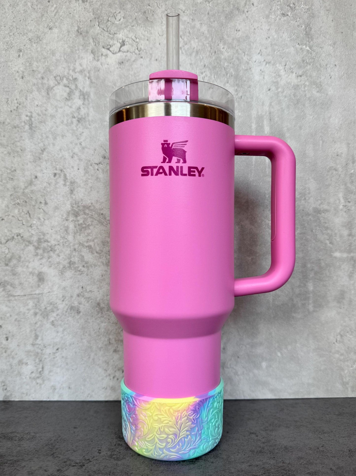 The Baroque Collection - Pastel Blend Shimmer - Silicone Tumbler Boot 20-40oz