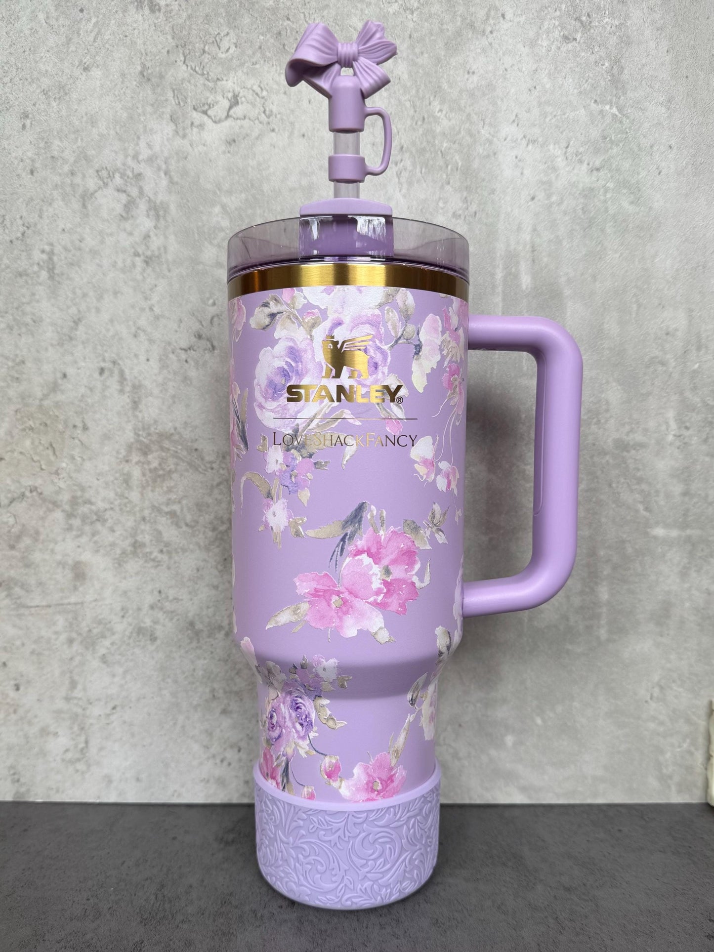 The Baroque Collection - Iris - Silicone Stanley Tumbler Boot 20-40oz