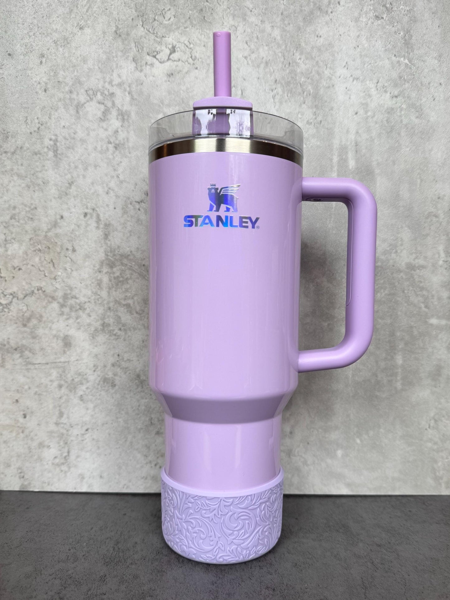 The Baroque Collection - Iris - Silicone Stanley Tumbler Boot 20-40oz