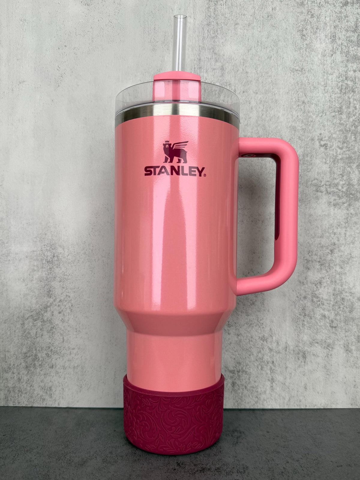 The Baroque Collection - Scarlet - Silicone Tumbler Boot 20-40oz