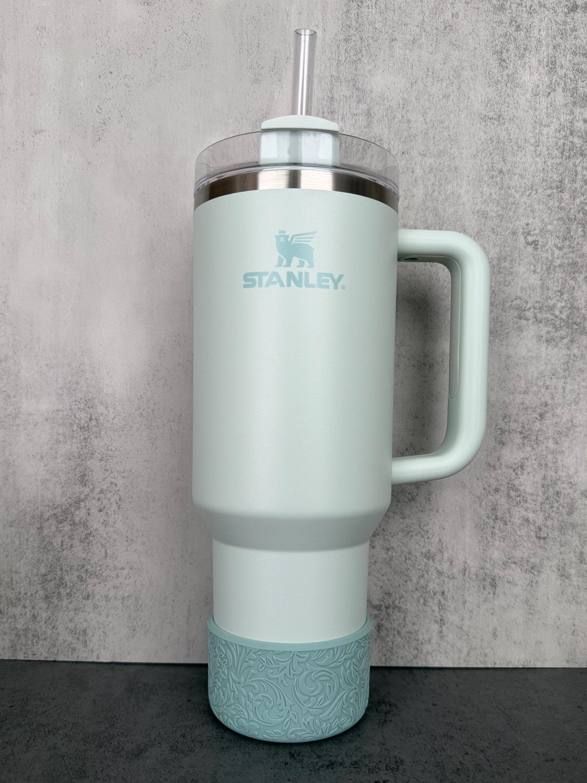 The Baroque Collection - Sea Glass - Silicone Tumbler Boot 20-40oz