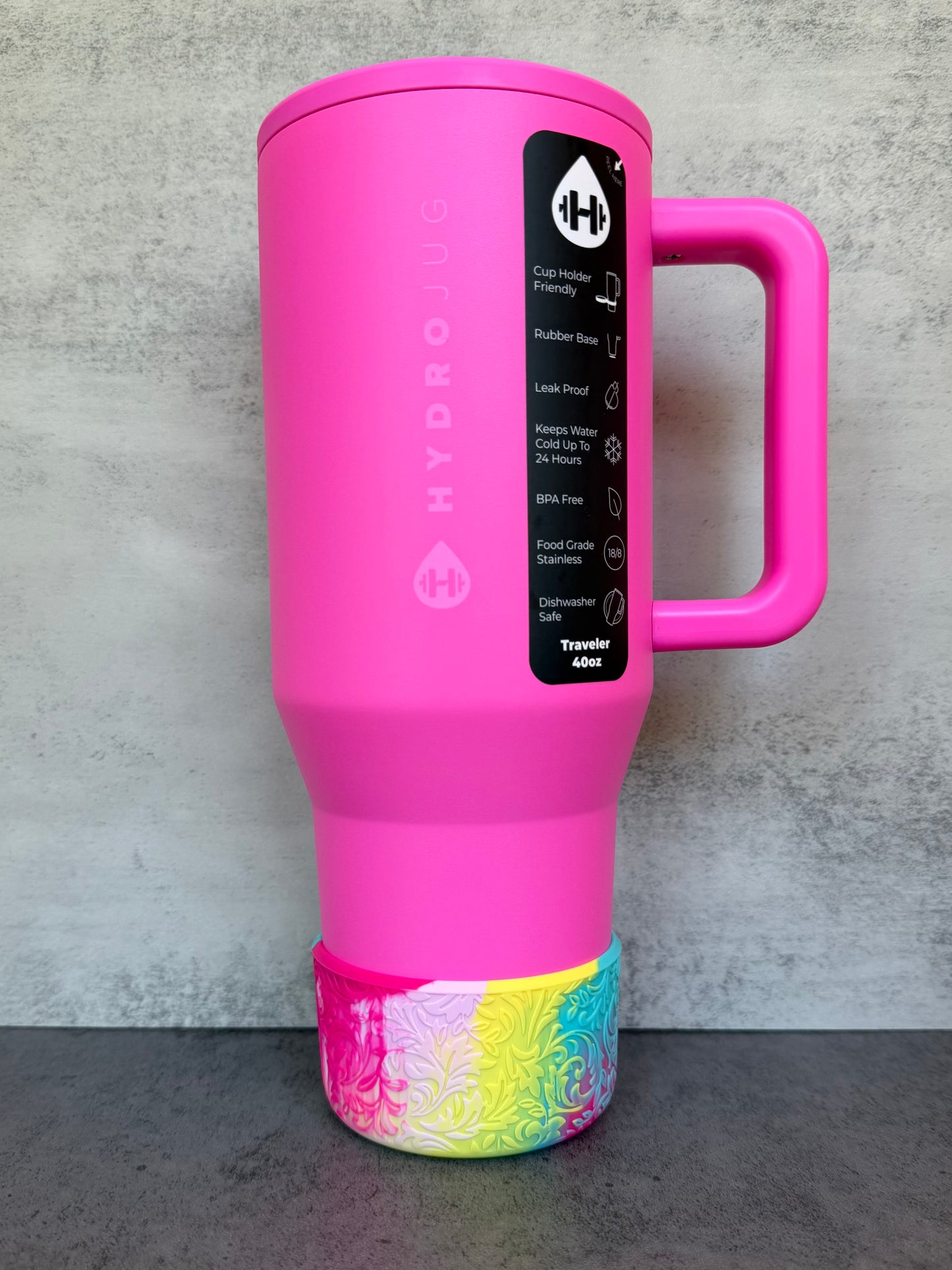 The Baroque Collection - Tropical Summer Blend - Silicone Tumbler Boot 20-40oz