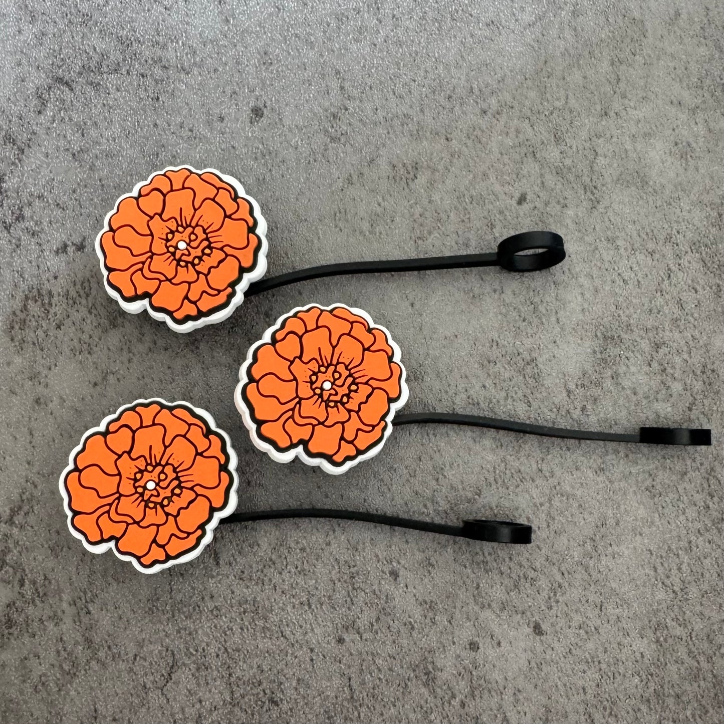 Marigold 10mm Straw Topper