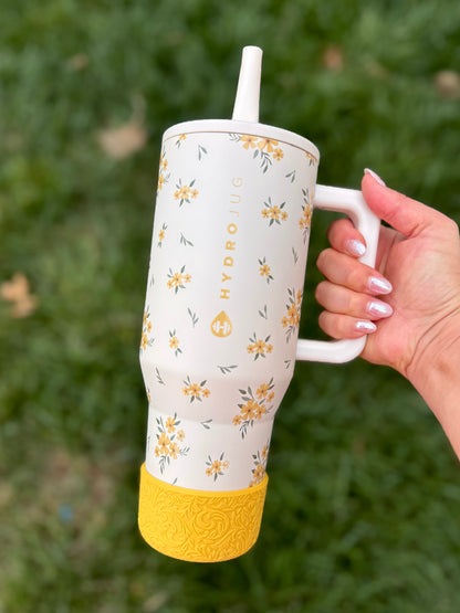 The Baroque Collection - Goldenrod - Silicone Tumbler Boot 20-40oz