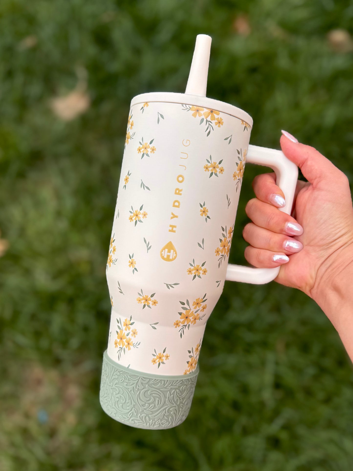The Baroque Collection - Sage - Silicone Tumbler Boot 20-40oz