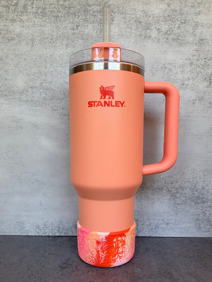 The Baroque Collection - Juicy Nectarine Blend - Silicone Tumbler Boot 20-40oz