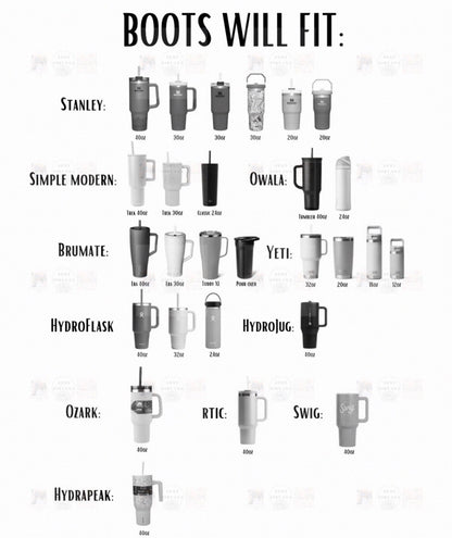 The Baroque Collection - Blanc - Silicone Stanley Tumbler Boot 20-40oz