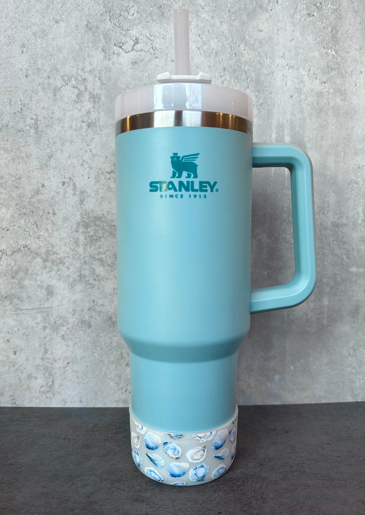 Ocean Pearl - Silicone Stanley Tumbler Boot 20-40oz