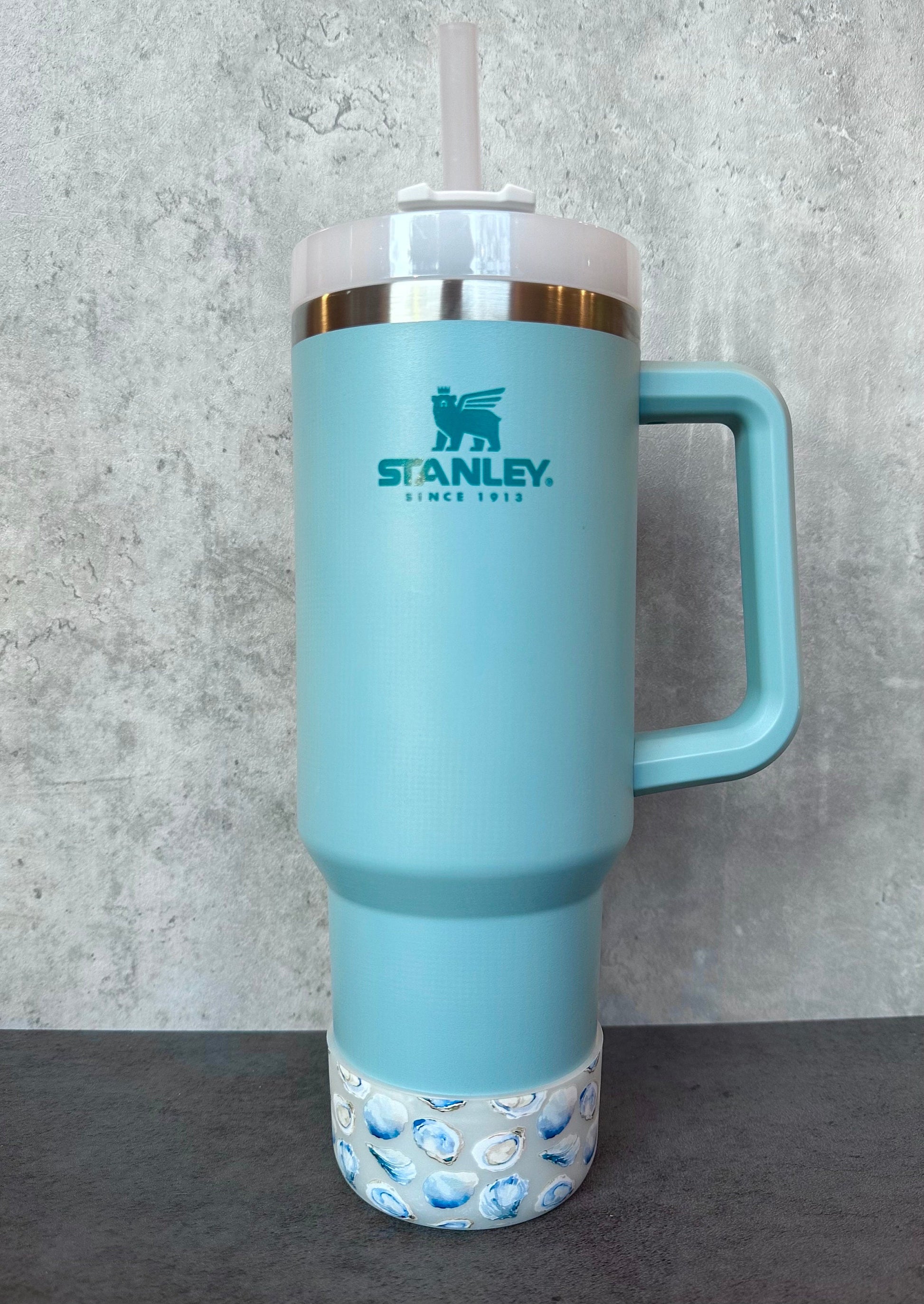 Ocean Pearl - Silicone Stanley Tumbler Boot 20-40oz