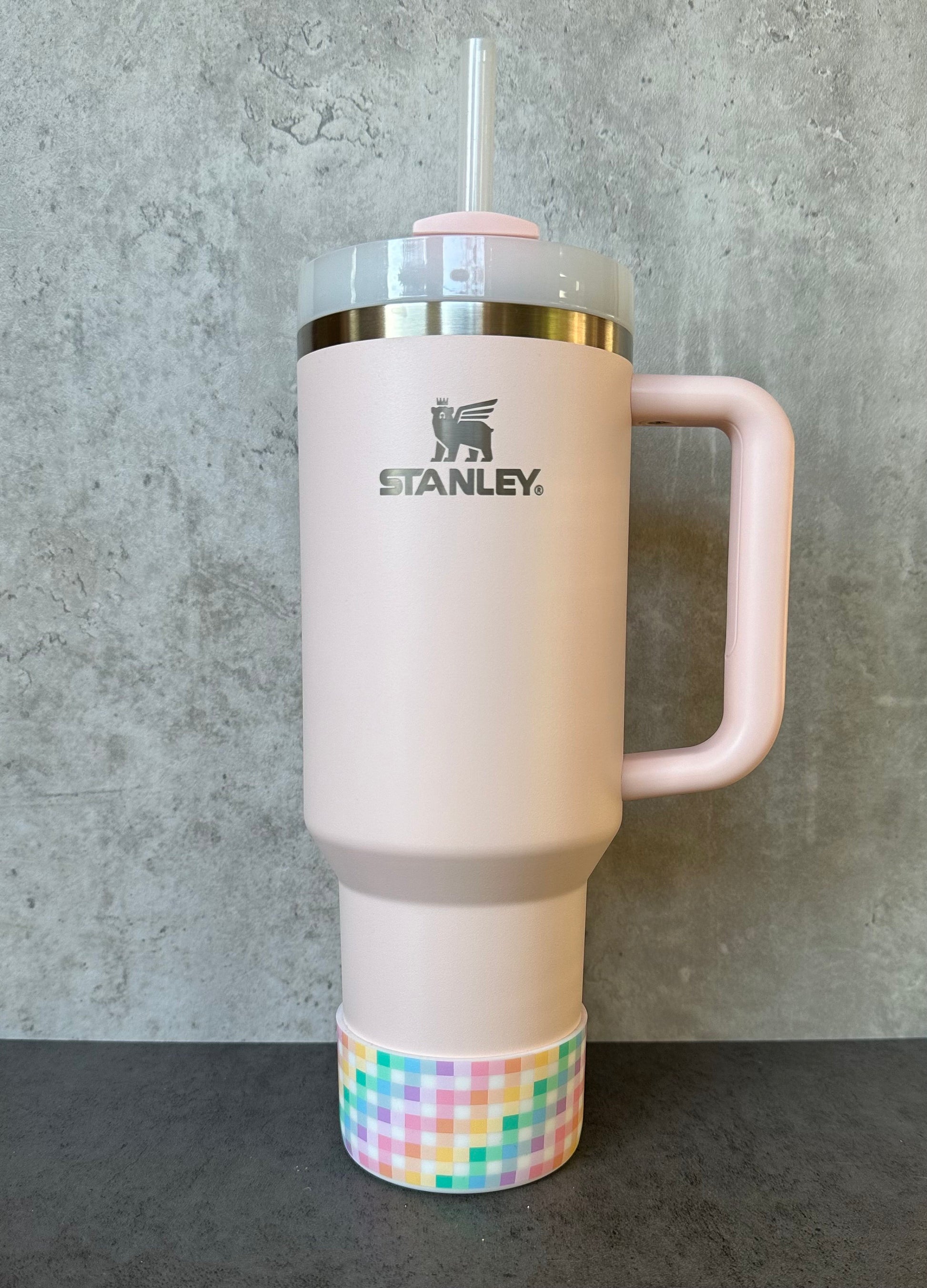 Pastel Picnic - Silicone Stanley Tumbler Boot 20-40oz