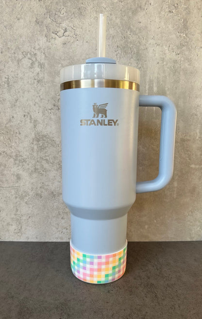 Pastel Picnic - Silicone Stanley Tumbler Boot 20-40oz