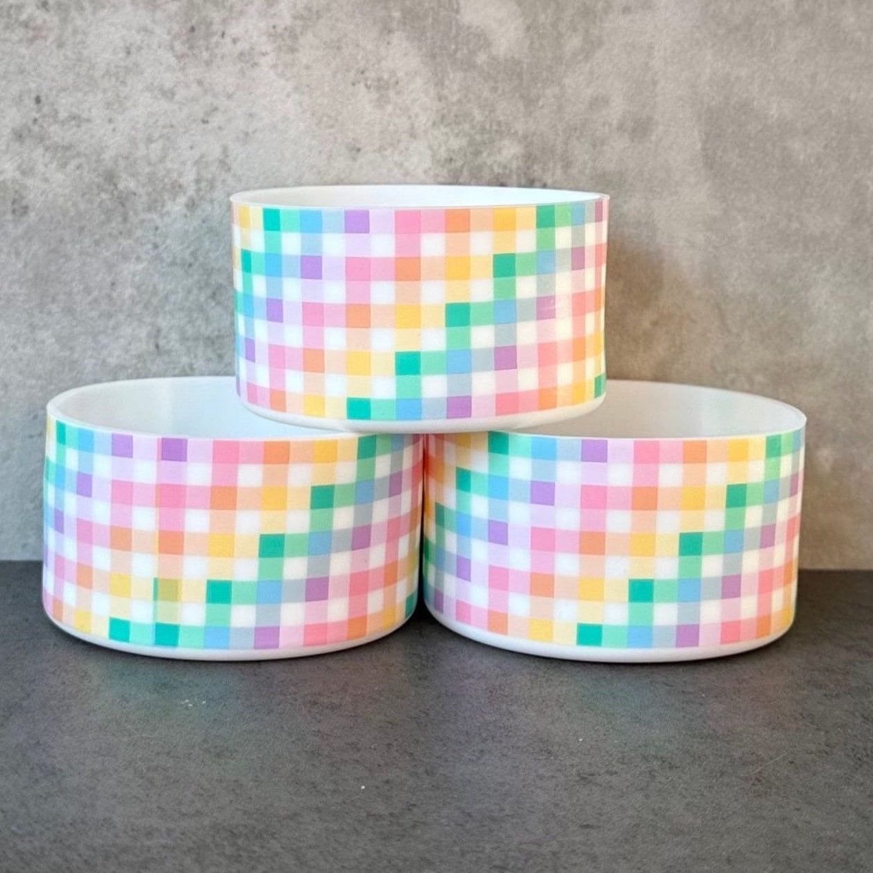 Pastel Picnic - Silicone Stanley Tumbler Boot 20-40oz