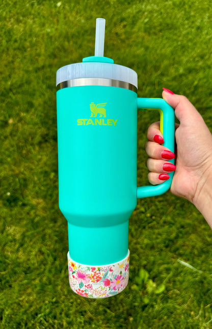 Wildflower Meadow - Silicone Stanley Tumbler Boot 20-40oz