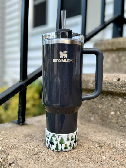 Winter Evergreens - Silicone Stanley Tumbler Boot 20-40oz