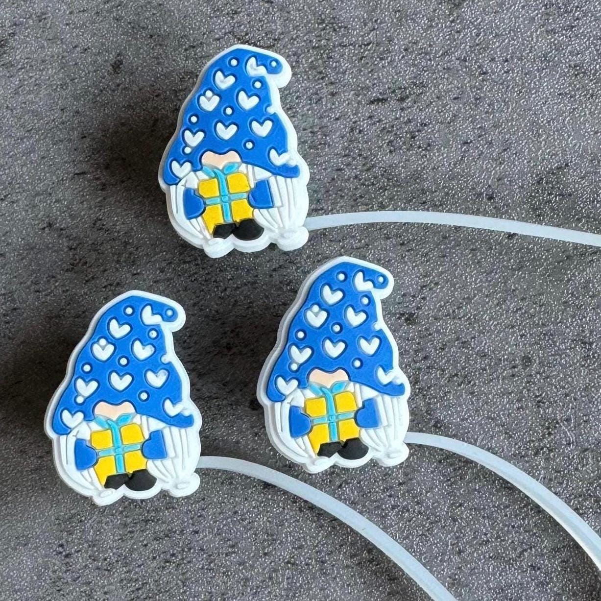Hanukkah Gnomes 10mm Straw Topper