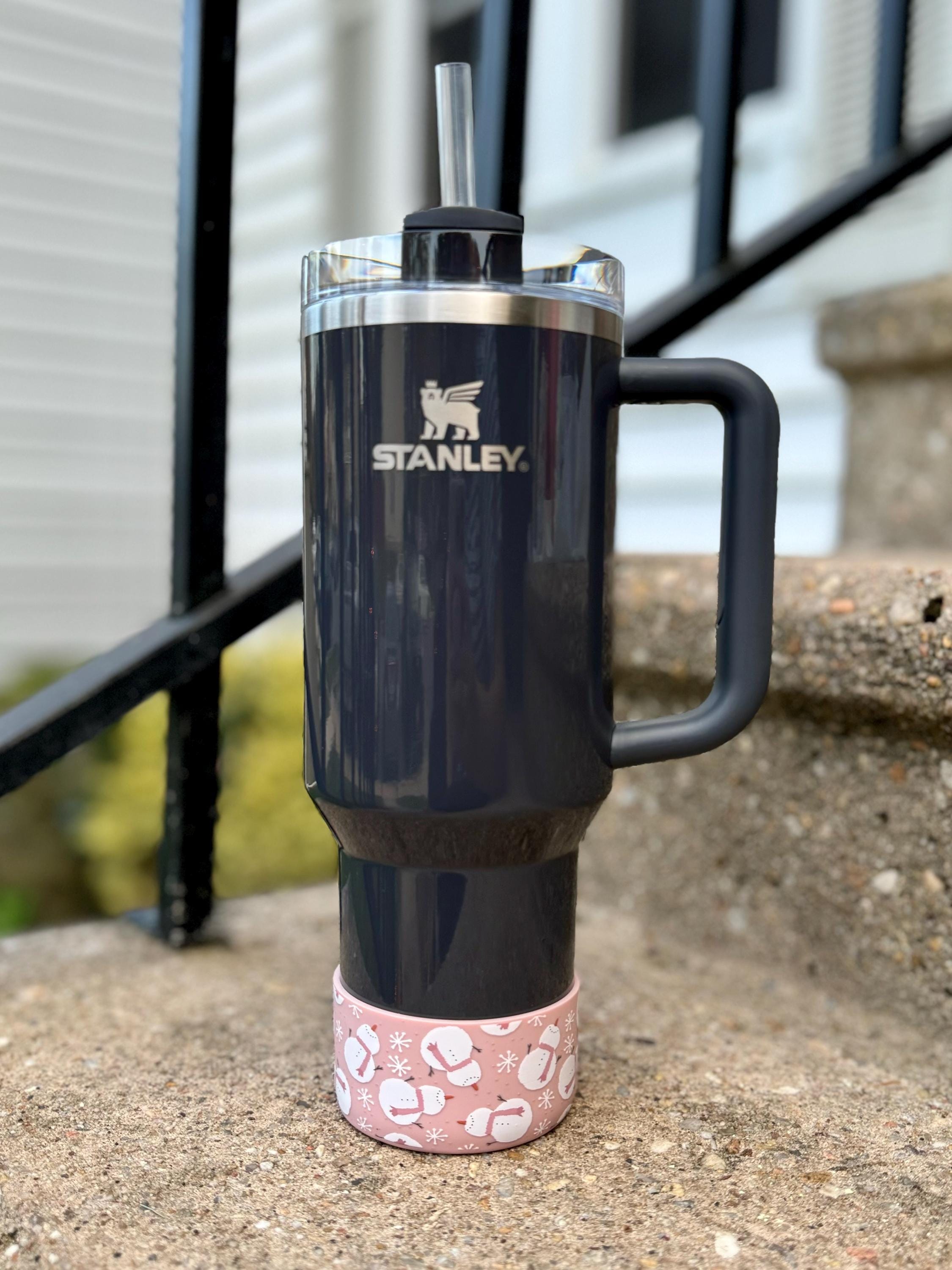 Rosy Snow Day - 3D Silicone Tumbler Boot 20-40oz – Belle and Sage Co.