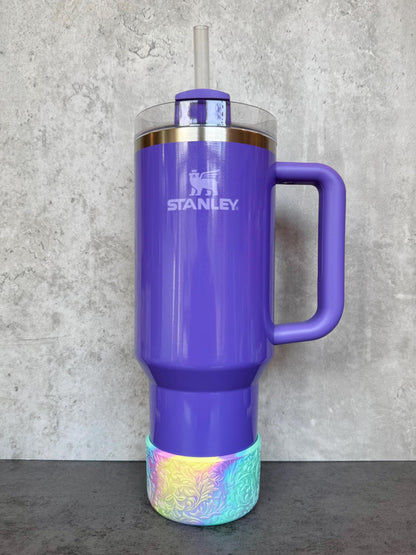 The Baroque Collection - Pastel Blend Shimmer - Silicone Tumbler Boot 20-40oz