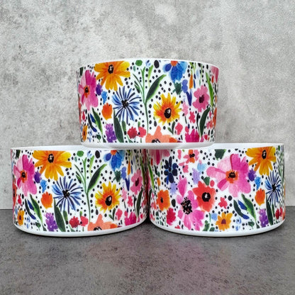 Polka Dot Floral - Silicone Stanley Tumbler Boot 20-40oz
