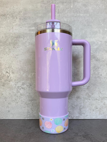 Summer Seashells - Silicone Stanley Tumbler Boot 20-40oz