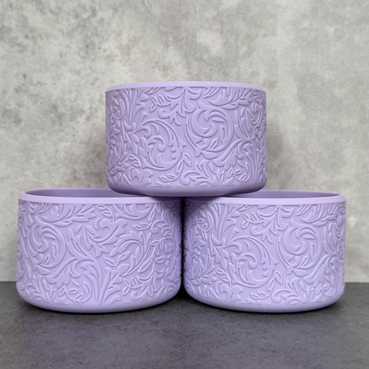 The Baroque Collection - Iris - Silicone Stanley Tumbler Boot 20-40oz