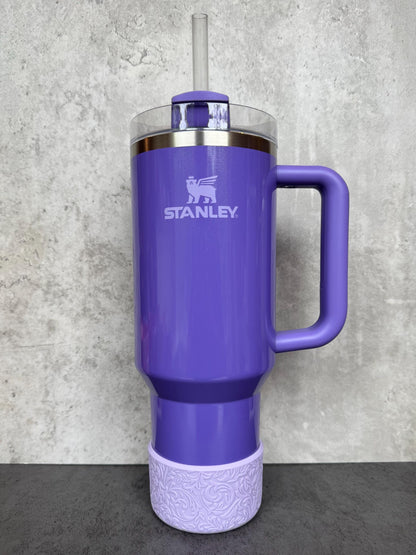 The Baroque Collection - Iris - Silicone Stanley Tumbler Boot 20-40oz