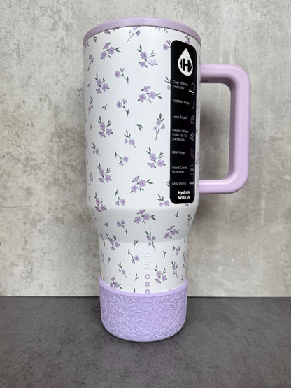 The Baroque Collection - Iris - Silicone Stanley Tumbler Boot 20-40oz