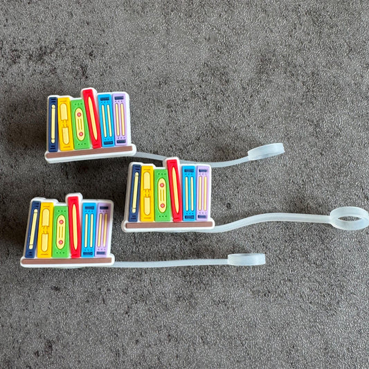 Bookshelf 10mm Straw Topper