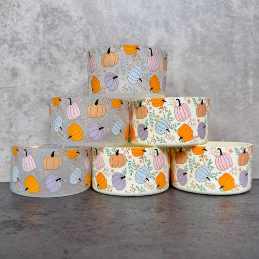 Macaron Pumpkins - 3D Silicone Tumbler Boot 20-40oz