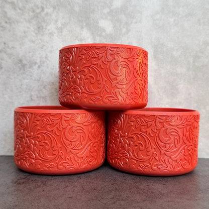 The Baroque Collection - Pumpkin Spice - Silicone Tumbler Boot 20-40oz