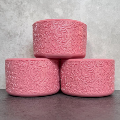 The Baroque Collection - Dusty Rose - Silicone Tumbler Boot 20-40oz