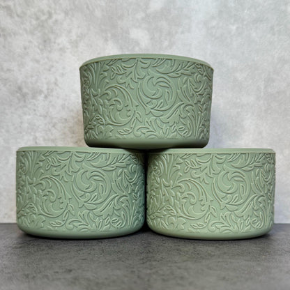 The Baroque Collection - Sage - Silicone Tumbler Boot 20-40oz
