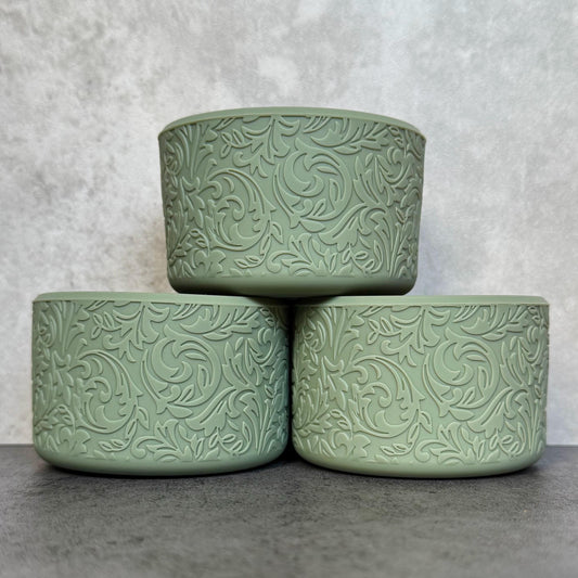 The Baroque Collection - Sage - Silicone Tumbler Boot 20-40oz