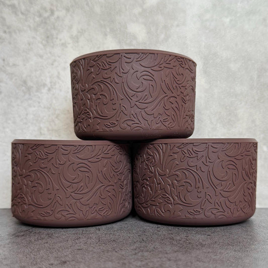 The Baroque Collection - Le Chocolat - Silicone Tumbler Boot 20-40oz