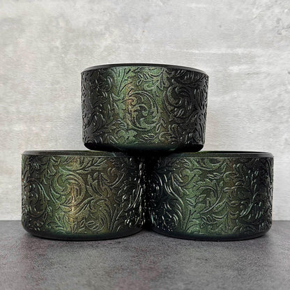 The Baroque Collection - Forest Metallic - Silicone Tumbler Boot 20-40oz