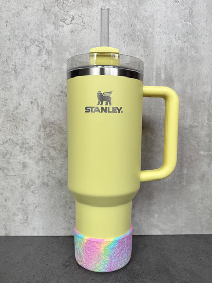 The Baroque Collection - Cotton Candy Clouds - Silicone Tumbler Boot 20-40oz