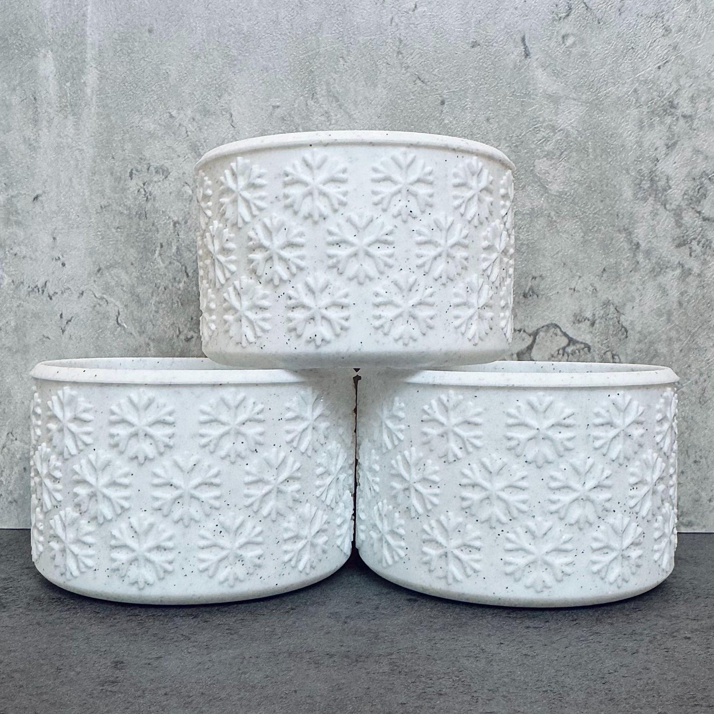 Glitter Snowflake - Silicone Tumbler Boot 20-40oz