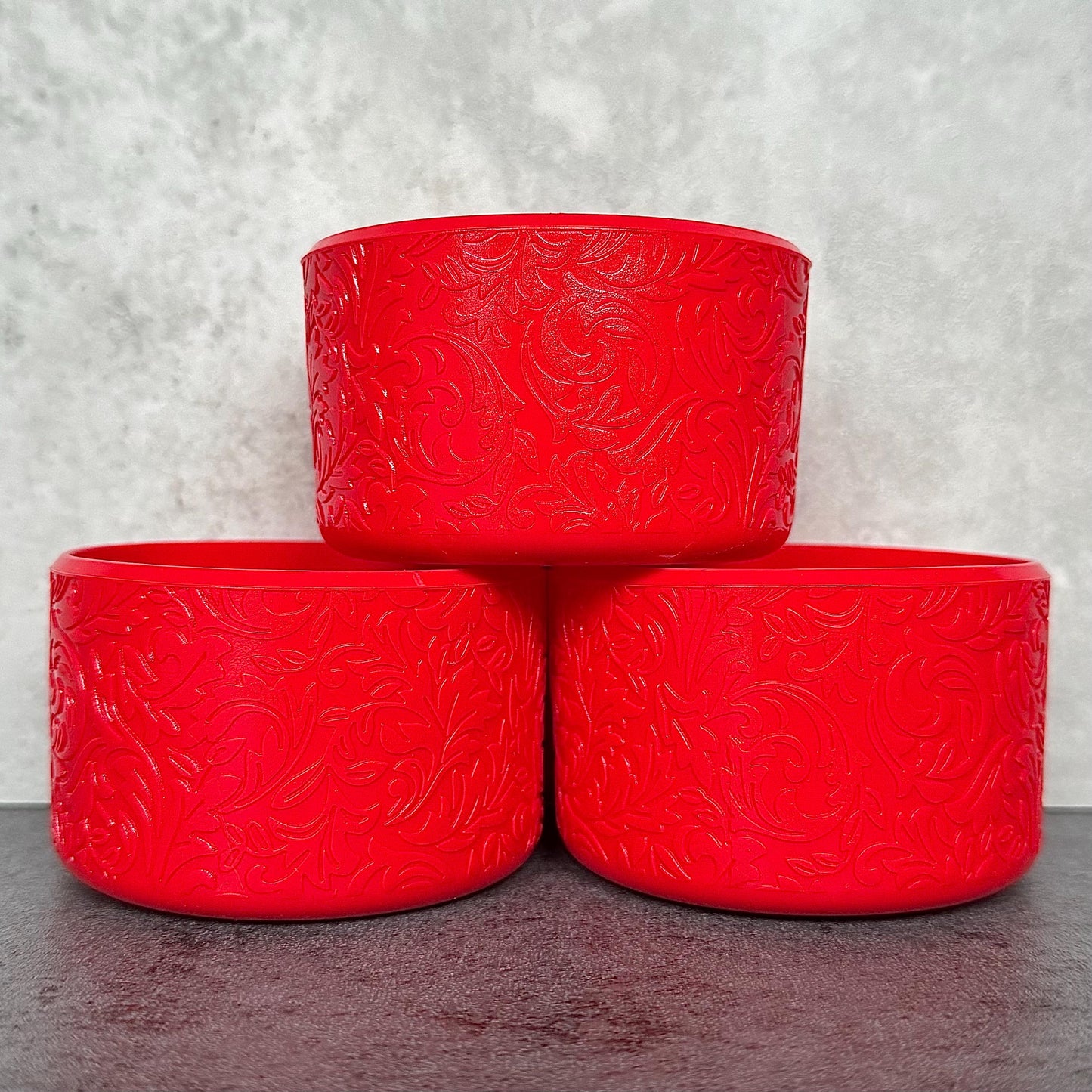 The Baroque Collection - Rouge - Silicone Tumbler Boot 20-40oz