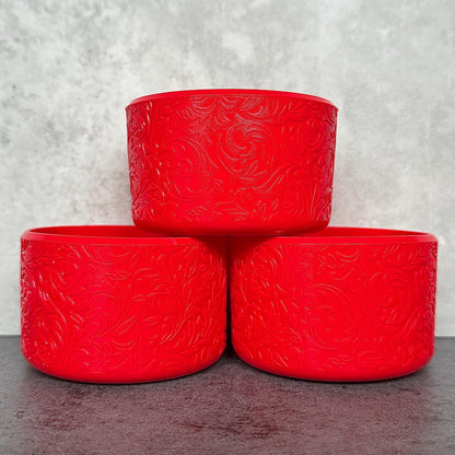 The Baroque Collection - Rouge - Silicone Tumbler Boot 20-40oz
