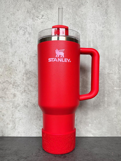 The Baroque Collection - Rouge - Silicone Tumbler Boot 20-40oz